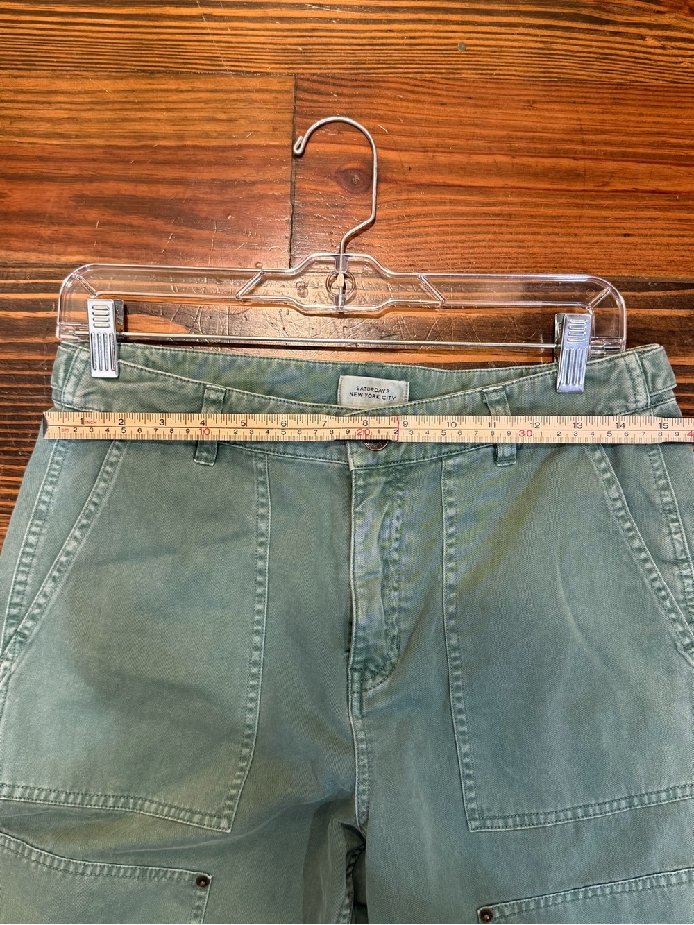 orSlow x Saturdays NYC Fatigue Pants Women’s Size 6 Green Made in Japan - Picture 9 of 10